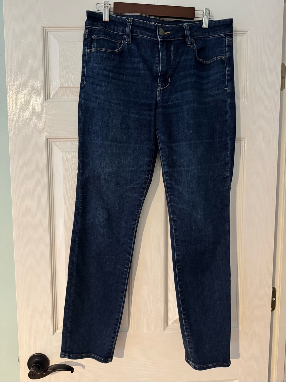 American Eagle Outfitters Dark Blue Skinny Jeans